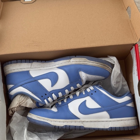 Nike womens Classic Blue and White Sneakers blue and white size 7.5 - Picture 1 of 2